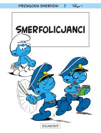 Smerfy. Smerfolicjanci. Autor: Thierry Culliford, Alain Jost, Jeroen De Coninck. Dobreksiazki.pl Okładka książki Smerfy. Smerfolicjanci