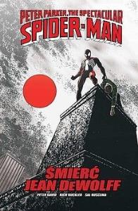 Spider-man: Śmierć Jean DeWolff.. Autor: Peter David. Dobreksiazki.pl Okładka książki Spider-man: Śmierć Jean DeWolff.