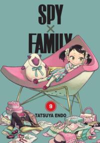 Spy X Family. Tom 9. Autor: Tatsuya Endo. Dobreksiazki.pl Okładka książki Spy X Family. Tom 9