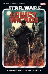 Star Wars Łowcy nagród T.1 Najgroźniejsi w... Autor: Ethan Sacks, Paolo Villanelli, Katarzyna Nowakows. Dobreksiazki.pl Okładka książki Star Wars Łowcy nagród T.1 Najgroźniejsi w..