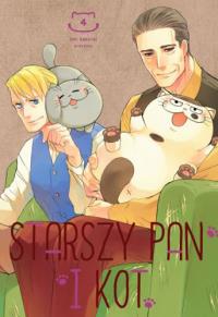 Starszy Pan i Kot. Tom 4. Autor: Umi Sakurai. Dobreksiazki.pl Okładka książki Starszy Pan i Kot. Tom 4
