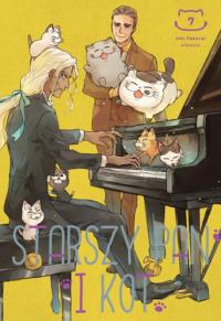 Starszy Pan i Kot. Tom 7. Autor: Umi Sakurai. Dobreksiazki.pl Okładka książki Starszy Pan i Kot. Tom 7