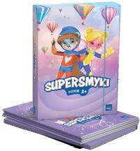 Supersmyki. Poziom A+ Czterolatek Pakiet. Autor: Opracowanie zbiorowe. Dobreksiazki.pl Okładka książki Supersmyki. Poziom A+ Czterolatek Pakiet