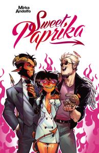Sweet Paprika T.2. Autor: Andolfo Mirka. Dobreksiazki.pl Okładka książki Sweet Paprika T.2