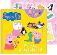Świnka Peppa. Opowiadania z naklejkami cz.11. Autor: Praca zbiorowa. Dobreksiazki.pl Okładka książki Świnka Peppa. Opowiadania z naklejkami cz.11