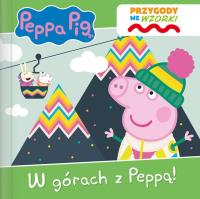 Świnka Peppa. Przygody we wzorki. W górach z Peppą. Autor: Praca zbiorowa. Dobreksiazki.pl Okładka książki Świnka Peppa. Przygody we wzorki. W górach z Peppą