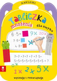 Tabliczka mnożenia dla smyka. Autor: Praca zbiorowa. Dobreksiazki.pl Okładka książki Tabliczka mnożenia dla smyka