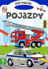 Teczka pojazdy z podwójnymi naklejkami. Autor: Opracowanie zbiorowe. Dobreksiazki.pl Okładka książki Teczka pojazdy z podwójnymi naklejkami