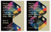 Teksty modernizmu T.1-2. Autor: red. Dorota Jędruch, Dzbeńska-Karpińska Marta, red. Dorota Leśniak-Rychlak. Dobreksiazki.pl Okładka książki Teksty modernizmu T.1-2