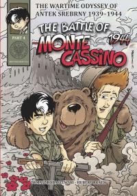 The Battle of Monte Cassino 1944. Autor: text Tomasz Robaczewski, drawings Hubert Ronek, historical insert and consultation Tomasz Łabuszewsk. Dobreksiazki.pl Okładka książki The Battle of Monte Cassino 1944