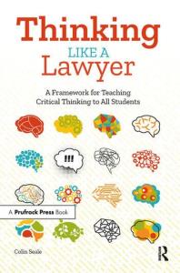 Thinking Like a Lawyer. Autor: Seale Colin. Dobreksiazki.pl Okładka książki Thinking Like a Lawyer