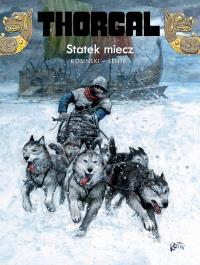 Thorgal T.33 Statek miecz. Autor: Yves Sente, Grzegorz Rosiński. Dobreksiazki.pl Okładka książki Thorgal T.33 Statek miecz