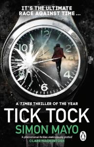 Tick Tock. Autor: Mayo Simon. Dobreksiazki.pl Okładka książki Tick Tock