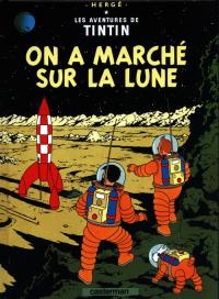 Tintin On a Marche sur la Lune. Autor: Cherge Christian. Dobreksiazki.pl Okładka książki Tintin On a Marche sur la Lune