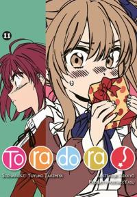 Toradora tom 11. Autor: Yuyuko Takemiya, Zekkyo. Dobreksiazki.pl Okładka książki Toradora tom 11