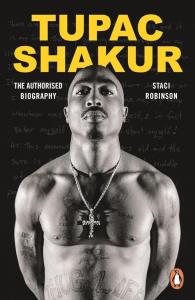 Tupac Shakur. Autor: Robinson Staci. Dobreksiazki.pl Okładka książki Tupac Shakur