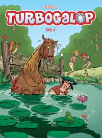 Turbogalop T.3. Autor: Benot du Peloux, Marek Puszczewi. Dobreksiazki.pl Okładka książki Turbogalop T.3