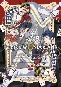 Twisted-Wonderland T.2 Zdarzenia w Heartslabyulu. Autor: Wakana Hazuki, Sumire Kowono, Jacek Drewnowski. Dobreksiazki.pl Okładka książki Twisted-Wonderland T.2 Zdarzenia w Heartslabyulu
