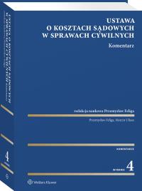 Okładka książki Ustawa o kosztach sądowych w sprawach cywilnych