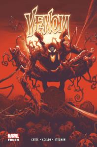 Venom T.3. Autor: Cates Donny, Iban Coello, Ryan Stegman, Zofia Saw. Dobreksiazki.pl Okładka książki Venom T.3