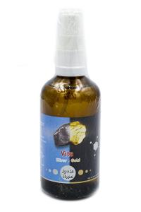 Vitacolloids Srebro + złoto koloidalne 50ppm z atomizerem 100ml. Producent: Vitacolloids. Dobreksiazki.pl Zdjęcie produktu Vitacolloids Srebro + złoto koloidalne 50ppm z atomizerem 100ml