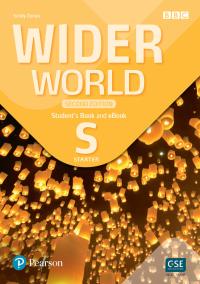 Wider World Second Edition Starter Student's Book + eBook with App. Autor: Sandy Zervas. Dobreksiazki.pl Okładka książki Wider World Second Edition Starter Student's Book + eBook with App