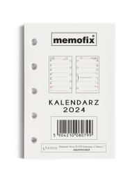 Wkład kalendarzowy 2024 A7 TNS. Wydawca: Antra. Dobreksiazki.pl Opakowanie Wkład kalendarzowy 2024 A7 TNS