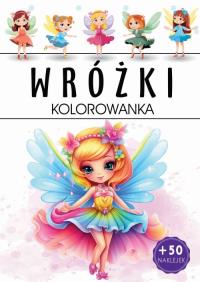 Okładka książki Wróżki. Kolorowanka