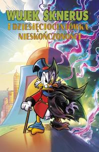 Wujek $knerus i Dziesięciocentówka Nieskończoności. Autor: Jason Aaron, Giada Perissinotto, Vitale Mangiatordi, Alessandro Pastrovicchio, Francesco D’Ippolito, Paolo Mottura, Lucio De Giuseppe. Dobreksiazki.pl Okładka książki Wujek $knerus i Dziesięciocentówka Nieskończoności