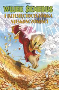 Wujek $knerus i Dziesięciocentówka Nieskończoności. Autor: Jason Aaron, Giada Perissinotto, Vitale Mangiatordi, Alessandro Pastrovicchio, Francesco D’Ippolito, Paolo Mottura, Lucio De Giuseppe. Dobreksiazki.pl Okładka książki Wujek $knerus i Dziesięciocentówka Nieskończoności