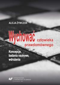 Okładka książki Wychować człowieka prawdomównego
