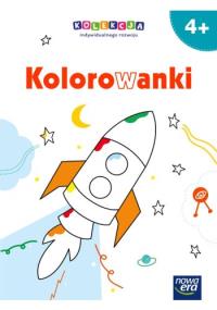 Okładka książki Wychowanie przedszkolne KOLEKCJA INDYWIDUALNEGO ROZWOJU 4+ Kolorowanki