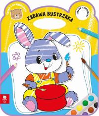 Zabawa bystrzaka zajączek. Autor: Praca zbiorowa. Dobreksiazki.pl Okładka książki Zabawa bystrzaka zajączek