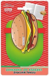 Opakowanie Zakładka znacznik tekstu Burger