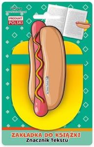 Opakowanie Zakładka znacznik tekstu Hot-Dog