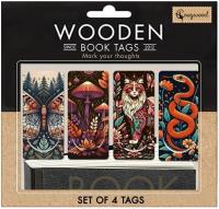 Opakowanie Zakładki drewniane do książki Magia