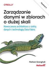 Okładka książki Zarządzanie danymi w zbiorach o dużej skali. Nowoczesna architektura z siatką danych i technologią Data Fabric wyd. 2