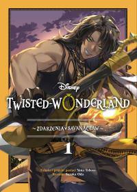 Zdarzenia w Savanaclaw T.1 Twisted-Wonderland. Autor: Yana Toboso, Suzuka Oda. Dobreksiazki.pl Okładka książki Zdarzenia w Savanaclaw T.1 Twisted-Wonderland