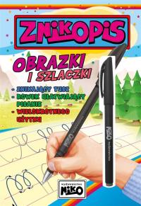 Znikopis. Obrazki i szlaczki. Autor: Wydawnictwo NIKO. Dobreksiazki.pl Okładka książki Znikopis. Obrazki i szlaczki