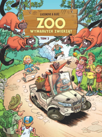 ZOO wymarłych zwierząt. Tom 3. Autor: Christophe Cazenove, Bloz. Dobreksiazki.pl Okładka książki ZOO wymarłych zwierząt. Tom 3