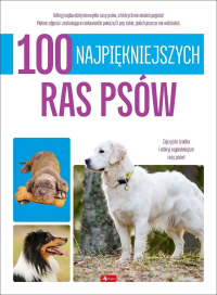 Okładka książki 100 najpiękniejszych ras psów