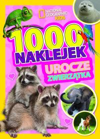 1000 naklejek. Urocze zwierzątka. National Geographic Kids. Autor: Praca zbiorowa. Dobreksiazki.pl Okładka książki 1000 naklejek. Urocze zwierzątka. National Geographic Kids