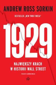 Okładka książki 1929. Największy krach w historii Wall Street
