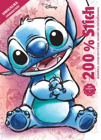 200% Stitch. Mandale, iluzje optyczne, scenki do kolorowania. Disney. Autor: Opracowanie zbiorowe. Dobreksiazki.pl Okładka książki 200% Stitch. Mandale, iluzje optyczne, scenki do kolorowania. Disney