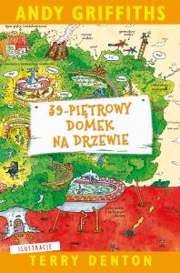 Okładka książki 39-piętrowy domek na drzewie