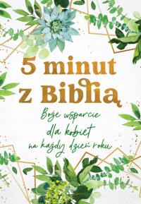 Okładka książki 5 minut z Biblią. Boże wsparcie dla kobiet na...
