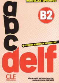 Okładka książki ABC DELF B2 tout public + wersja numeryczna