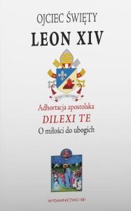Okładka książki Adhortacja DILEXI TE Leon XIV