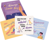 Afirmacje Louise Hay. Karty wspierające spokój.... Autor: Louise Hay. Dobreksiazki.pl Okładka książki Afirmacje Louise Hay. Karty wspierające spokój...