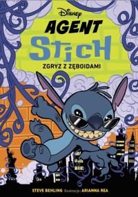 Agent Stich Tom 2 Zgryz z zęboidami Disney. Autor: Steve Behling. Dobreksiazki.pl Okładka książki Agent Stich Tom 2 Zgryz z zęboidami Disney